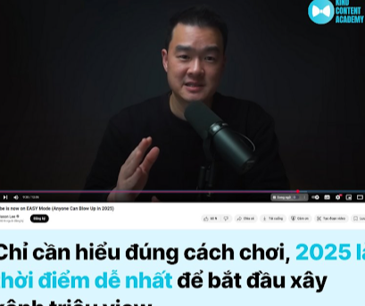 Bí mật phía sau những kênh triệu view: Chỉ cần làm đúng 5 điều này, bạn cũng có thể bùng nổ trong 2025
