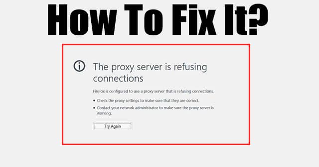 Khắc phục lỗi Proxy trên máy tính